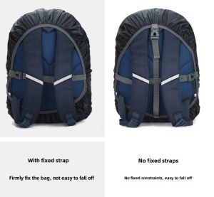 Waterproof Rain Cover for Hiking Backpack Double Shoulder Riding Outdoor Climbing Bag Reinforced Bookbag Student Pack Cover