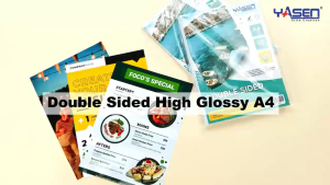 Yasen 1 Pack Double Sided High Glossy Photo Paper A4 Size 120GSM/140GSM/180GSM/230GSM/300GSM Back to Back Print Pictures