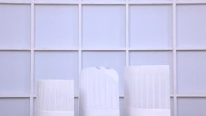 10 buah/set Topi Koki Kertas Viscose Topi Chef Topi Chef Bahan Kertas Oval 23cm 29cm Ukuran 23Cm Dan 29Cm Aksesoris Dapur Profesional - Lazada