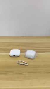 for Airpods 4Th Generation Accessories Clear Case Compatible with Airpods 4 Headphones Soft Tpu Protective Earphone Case