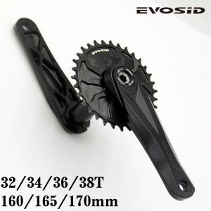 Evosid | EVOSID MTB Bike Crankset DUB 29MM 3-nails Direct Mount Chainring 12S R-SPEC Trail Hollow Crank 160/165/170mm DH AM XC For Enduro