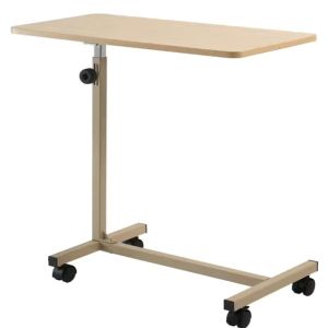 Elderly Care Home Computer Desk Bedside Dining Table Adjustable Height Mobile Medical Patient Bed Table Nursing Home Desk