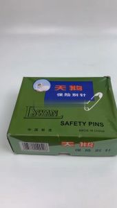 Klik-Beli (PROMO ISI 10 RENTENG) Peniti Baju L Swan Isi 12 Pcs Pin Hijab Stainless Safety Pin