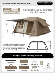 NatureHike | Lều Tự Động Cao Cấp Di Động