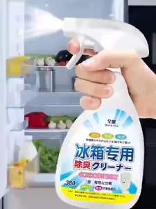 Fridge Deodorizer Refrigerator Cleaning Spray 99%Antibacterial Clean Stain Remover Kitchen cleaner