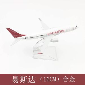 16CM Scale Aircraft B737 Series child toy plane Model Alloy Metal Diecast Airplane Toys for Boys Gift Collection Display