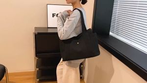 Túi tote túi vải nữ đeo vai phong cách Ulzzang đựng sách vở quần áo đi chơi đi học phong cách hàn quốc