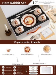Retro Design Tableware Set Practical