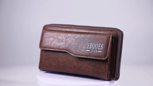 กระเป๋าสตางค์ผู้ชาย หนัง PU ความจุขนาดใหญ่ กระเป๋าสตางค์ใบยาวสำหรับผู้ชาย ที่ใส่บัตรแบบพกพา กระเป๋าสตางค์คุณภาพสูง กระเป๋าคลัตช์แบบเรียบง่ายสไตล์วินเทจ กระเป๋าคลัตช์ กระเป๋าถือ Mens Wallet PU Leather Large Capacity Long Wallet for Men Card Holder