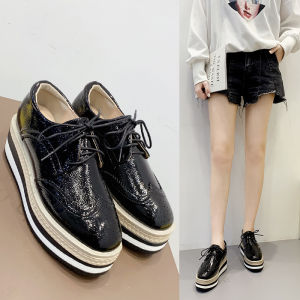【HOT】Comfortable and Fashionable Womens Loafers Spring Update with Block Heel and Increased Height