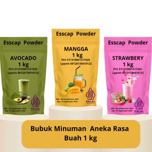 Bubuk Minuman Buah 1kg – Minuman Instan Aneka Rasa | Drink Powder Segar