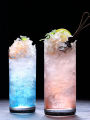 Bar Soul Straight Cocktail Glass Long Glass Collins Glass Juice Cup Long Island Iced Tea Jin Tang Li Mojito. 