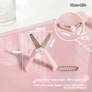 Student Portable Mini Expandable Folding Safety Multifunction Scissors