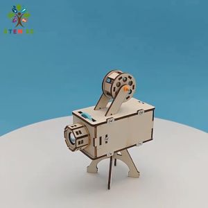 Đồ chơi lắp ráp STEM. Mô hình máy chiếu công nghệ DIY. Đồ chơi giáo dục khoa học phát triển tư duy trẻ. STEM 3G
