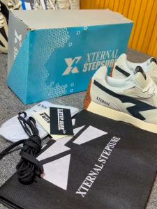 Sepatu XternalStepSure - Sneakers Maxima Offwhite Black