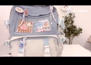 MONJI Tas Sekolah Korea Premium & Backpack Vira Lucu