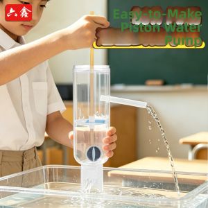 MINGZHUO | DIY Piston Water Pump Experiment Kit Transparent