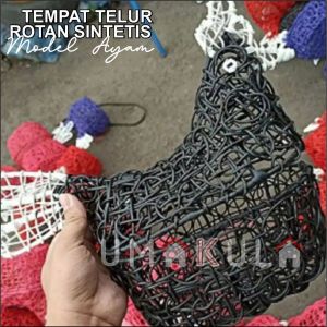 TEMPAT TELUR ROTAN SINTETIS KARAKTER AYAM / KERANJANG WADAH TELUR LUCU MURAH TERBARU 2023 / TEMPAT PENYIMPANAN TELUR MODERN