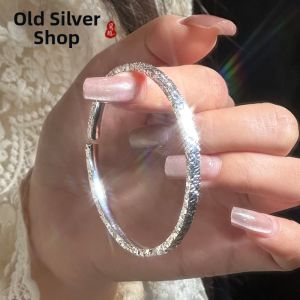 WU YUE JEWELRY | Solid Sterling Silver Bangle Bracelet