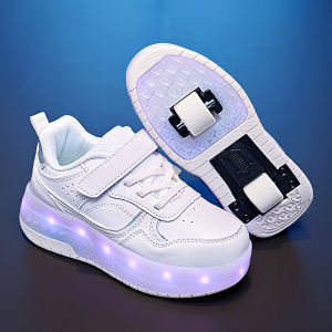 Glowing Adjustable Children Skating Shoes