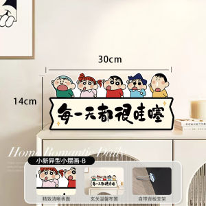 Healing Emotion Cartoon Doraemon Desktop Decoration Living Room TV Cabinet Decor Small Audience Entrance Hall Tabletop Ornament