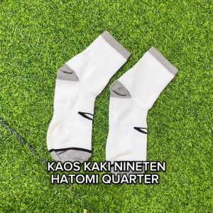Kaoskaki Olahraga Nineten Kaos Kaki Sebetis Lari Jogging Running Anti Gerah Warna Putih All Size