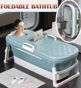 【Bathtub】Bath Barrel Adult Foldable Bath Tub Household Child Adult Folding Bathtub / Fireheart