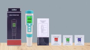 🔥จัดส่งตลอด 24 ชั่วโมง🔥ใหม่ C-600 7 in 1 PH / EC / TDS / ความเค็ม / SG / ORP / เครื่องวัดอุณหภูมิเครื่องทดสอบคุณภาพน้ำแบบดิจิตอล IP67 กันน้ำ