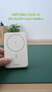 【Jackson Yees Pick】【3C Certified CCC】UGREEN Magnetic Wireless 10000mAh PowerBank Charger Magnetic Wireless 7.5W PB561 Ugreen Powerbank