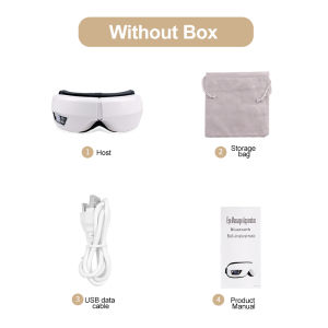 Smart Foldable Eye Massager Airbag Kneading Vibration Bluetooth Music Rechargeable Care Instrument Relieve Eye Strain Fatigue