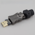 ความละเอียดสูง Hdmi 2.0 สาย Diy ทองแดงบริสุทธิ์หัวเชื่อมความละเอียดสูงสายดิจิตอลขนาดใหญ่เส้นผ่านศูนย์กลางหาง 11m. 