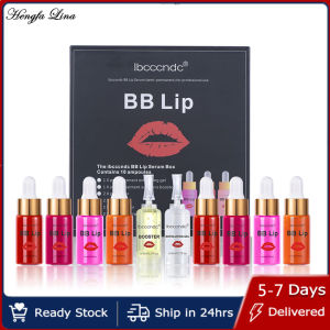 Hengfa Lina New BB Lip Serum Kit Cream Semi Permanent Lip Makeup Ampoule Serum Essence of Beauty Salon for Moisturing and Dying