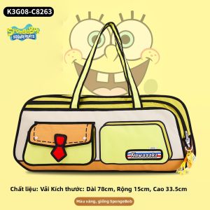 KAWASAKI | Túi Đựng Cầu Lông Dung Lượng Lớn Đa Năng Hình SpongeBob