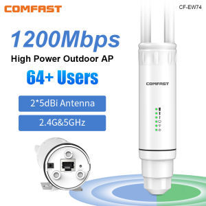 Comfast AC1200 Outdoor Wifi signal Extender AP Router 2.4/5Ghz Dual Dand Long Range 1200mpbs Wireless Wifi repeater waterproof