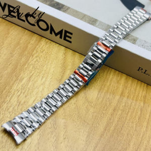 31mm Stainless Steel Watch Case Fit NH05 NH06 Sapphire Glass Silver Fluted Bezel For 24.2mm-25mm Dial Ladies Women Watch Parts