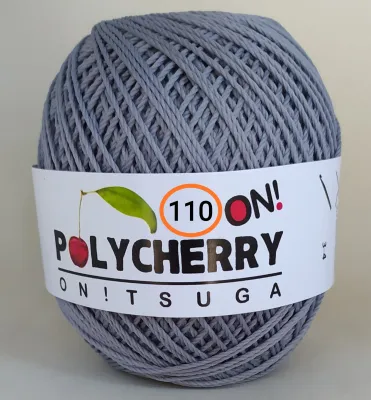 Benang Rajut PolyCherry Onitsuga D18 100gr 255m -Keset Tidak Licin Kuat untuk Tas & Amigurumi