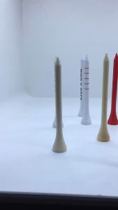 100Pcs Professional Golf Tees 70mm Bamboo Driver Tees Stable Golf Tees