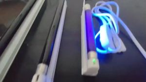 ST หลอด แบล็คไลท์ T5 6W ยาว 22.5 CM สำหรับ เครื่องดักยุง หลอด และ ดักแมลง แสงม่วง หลอดไฟ