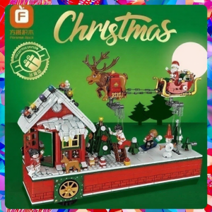Christmas Themed Kids Assembly Building Blocks