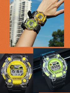 Holy Monkey Factory Direct Sales Electronic Watch: Good-looking Student Alarm Junior and Middle School Students Electronic Watch Alarm Clock Waterproof
