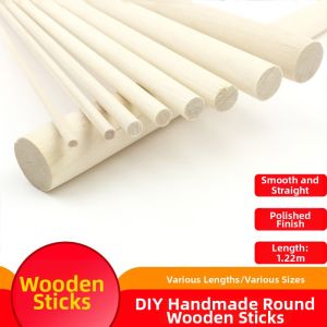 JIMUWU | DIY Craft Wooden Sticks 1.2m