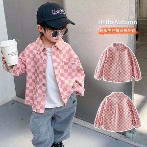 HF Kids Shirt Korean Fashion New Princess Long Sleeve Shirt Flower Embroidery Cute Cartoon All-match Boys Girls Shirts For Kids baju budak perempuan murah cantik style 22121404