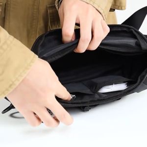 OZUKO 9530 Tas Selempang Pria Tactical Crossbody Chest Bag Tas 10 Inch