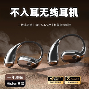 Wireless Bluetooth Sports Earphones Over-Ear Bone Conduction Long Battery Life Heavy Duty Outdoor Running Headsets