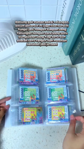 [BISA COD] Mushion Album Tabungan Uang 120 & 240 Slot Kancing Tali – Dompet Menabung Polaroid Karakter Lucu Bonus Stiker Saving 3 Pouch Uang 3 Kertas Saving Toples 4 Stiker Bening & Pulpen Gel Bisa Dihapus