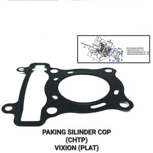 Paking Silinder Cop CHTP Vixion - Packing Peking Gasket Cylinder Silinder Block Seher Seker Buring Yamaha Vixion Lama Old Vixion New NVA NVL