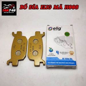 Má phanh Bố thắng đĩa sau ELIG Mã H008 Lắp cho dòng xe SH 125 - 150 - 300 Cam kết sản phẩm đúng hàng chính hãng Elig