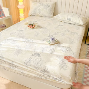 Kiss Dear | Floral Print Cotton Mattress Protector Bed Sheet