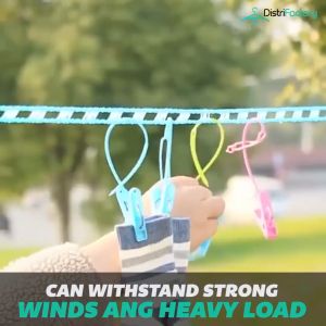 12 Pcs Creative Windproof Clothes Socks with Lock and Clip Multifunctional Rope Clips