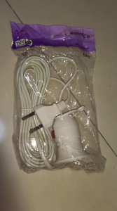 Kabel + fiting gantung perpanjangan 5m-K